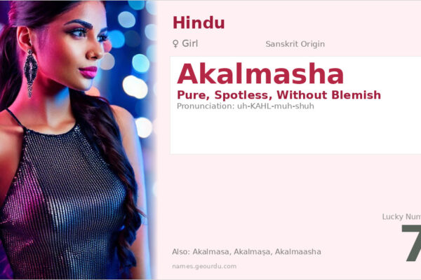 Akalmasha Meaning — Sanskrit Origin, Girl Name & Details (2025)