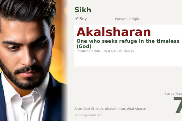 Akalsharan Name Meaning — Punjabi Origin, Boy Name & Spiritual Significance (2025)