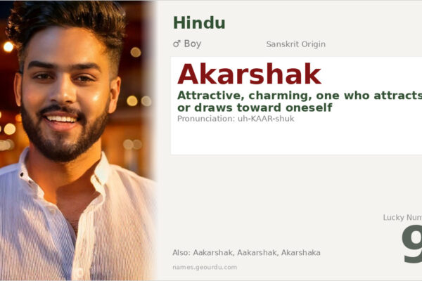 Akarshak Name Meaning — Sanskrit Origin, Boy Name & Details (2025)