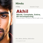 Akhil Name Meaning and Details