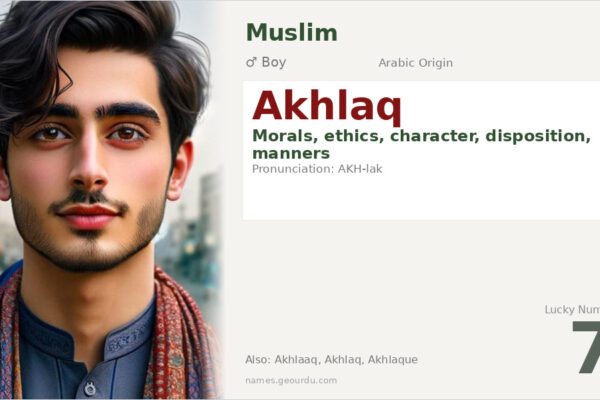Akhlaq Name Meaning — Arabic Origin, Ethics & Details (2025)