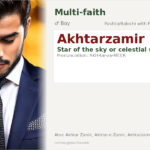Akhtarzamir Name Meaning and Details