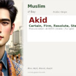 Akid Name Meaning and Details