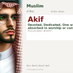 Akif Name Meaning and Details