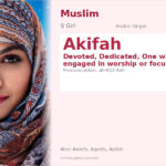 Akifah Name Meaning and Details
