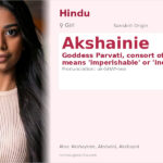 Akshainie Name Meaning and Details