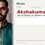 Akshakumar Name Meaning and Details