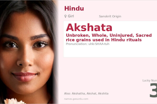 Akshata Name Meaning — Sanskrit Origin, Girl Name & Details (2025)