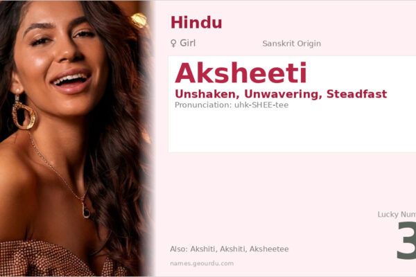 Aksheeti Name Meaning — Sanskrit Origin, Girl Name & Details (2025)