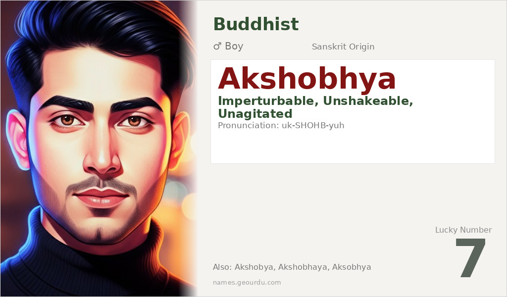 Akshobhya Name Meaning and Details