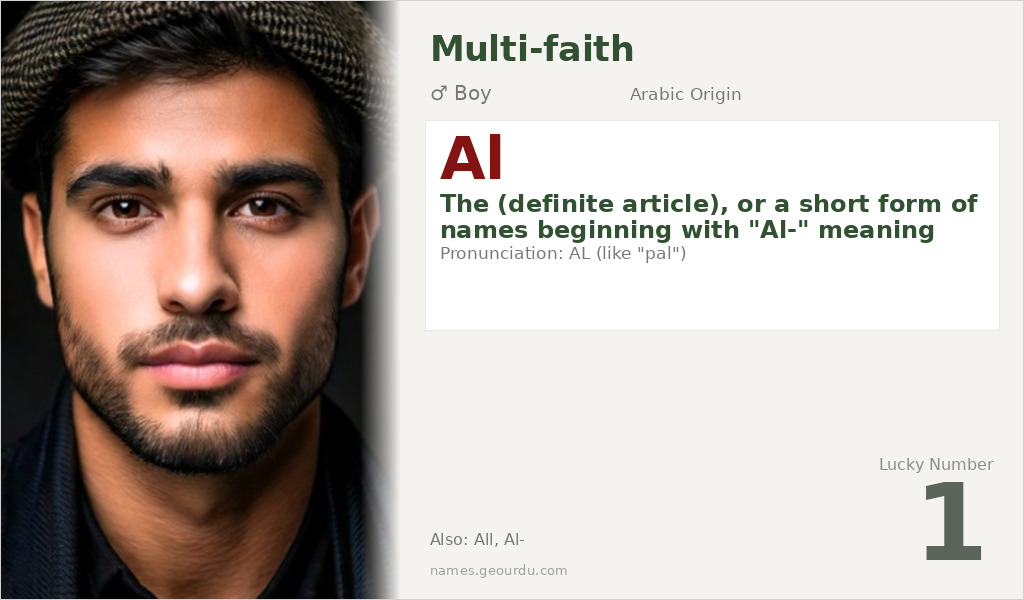 Al Name Meaning and Details