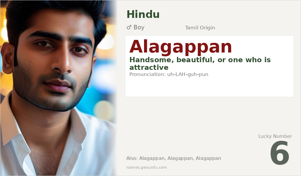Alagappan Name Meaning and Details