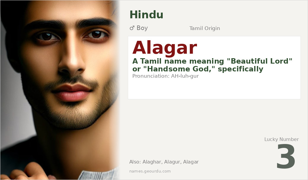Alagar Name Meaning and Details
