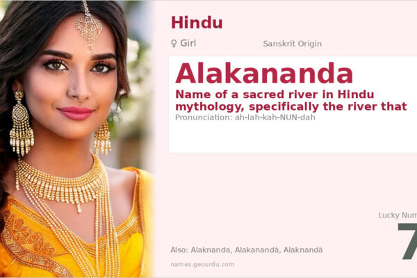 Alakananda Name Meaning — Sanskrit Origin, Girl Name & Hindu Significance (2025)