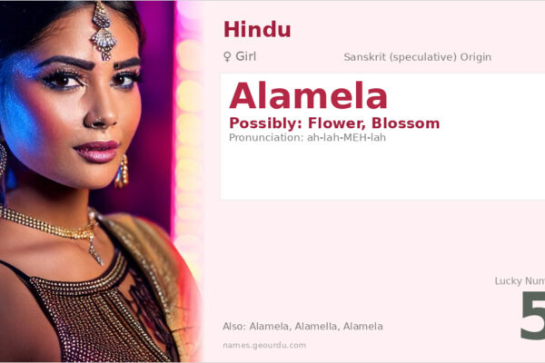 Alamela Name Meaning — Origin, Gender & Details (2025)