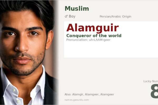 Alamguir Name Meaning — Persian/Arabic Origin, Boy Name & History (2025)