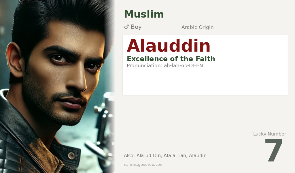 Alauddin Name Meaning and Details