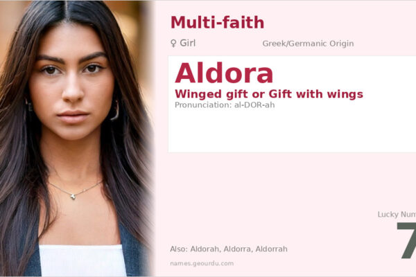 Aldora Name Meaning — Greek/Germanic Origin, Girl Name & Details (2025)
