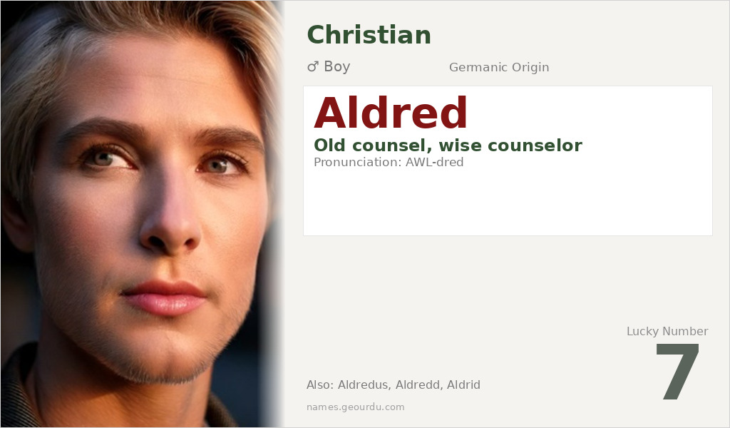 Aldred Name Meaning and Details