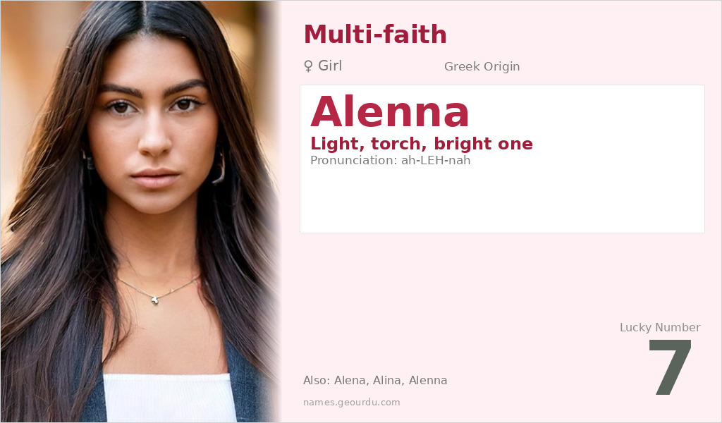 Alenna Name Meaning and Details