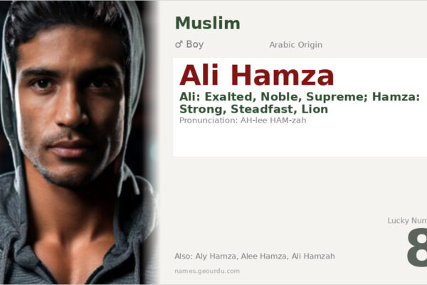 Ali Hamza Name Meaning — Arabic Origin, Boy Name & Complete Guide (2025)