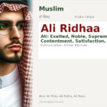 Ali Ridhaa Name Meaning and Details