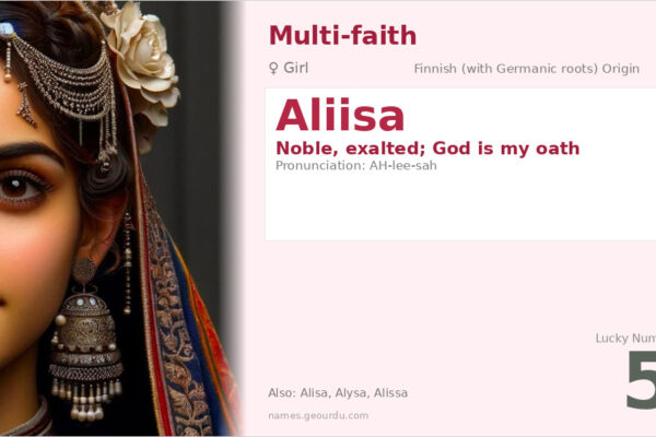 Aliisa Name Meaning — Finnish Origin, Girl Name & Details (2025)