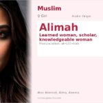 Alimah Name Meaning and Details