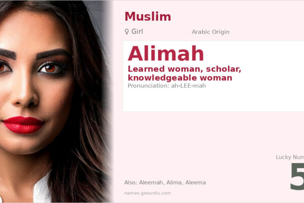 Alimah Name Meaning — Arabic Origin, Girl Name & Islamic Significance (2025)