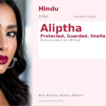 Aliptha Name Meaning and Details