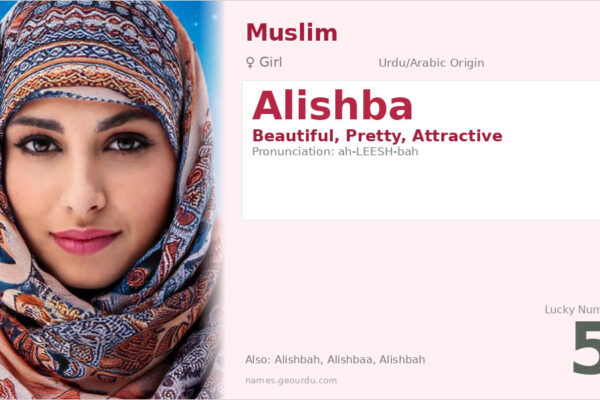 Alishba Name Meaning — Origin, Gender & Details (2025)