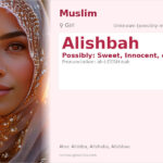 Alishbah Name Meaning and Details