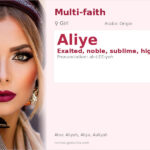Aliye Name Meaning and Details