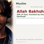Allah Bakhsh Name Meaning and Details
