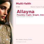 Allayna Name Meaning and Details