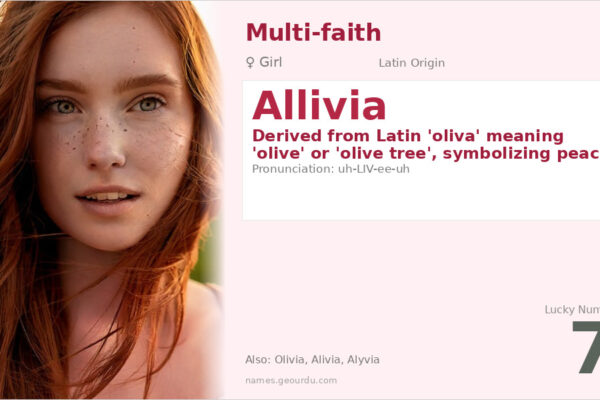 Allivia Name Meaning — Latin Origin, Girl Name & Details (2025)