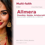 Allmera Name Meaning and Details