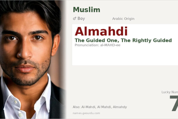 Almahdi Name Meaning — Arabic Origin, Boy Name & Islamic Significance (2025)