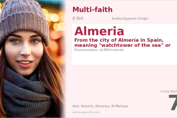 Almeria Name Meaning — Origin, Gender & Details (2025)