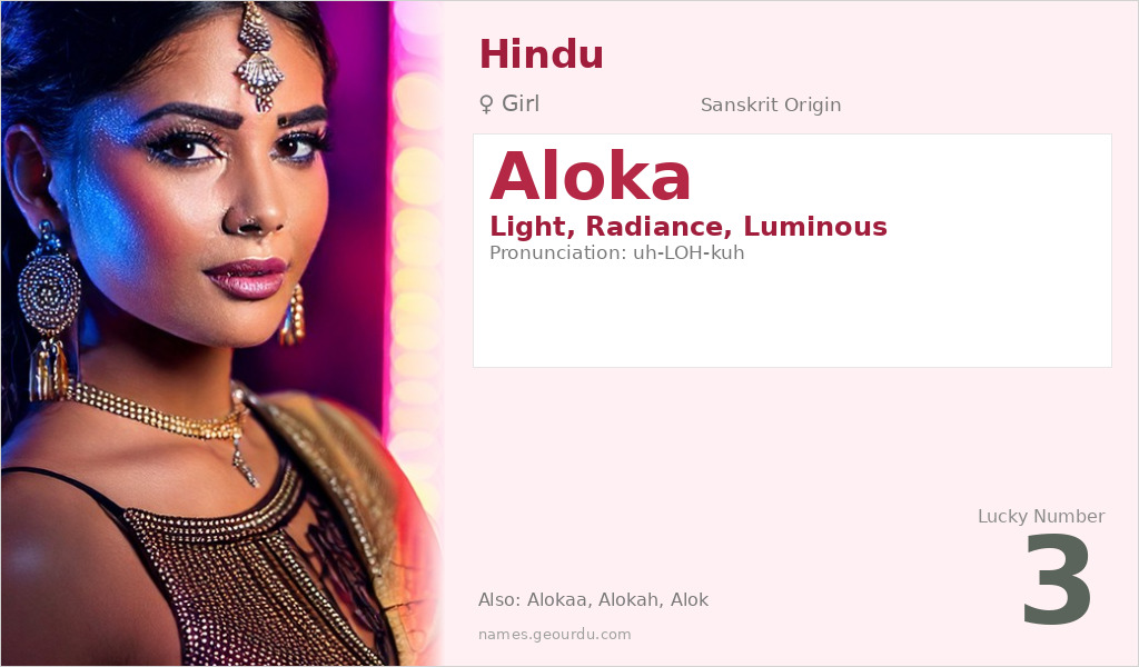 Aloka Name Meaning and Details