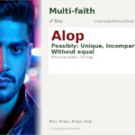 Alop Name Meaning and Details