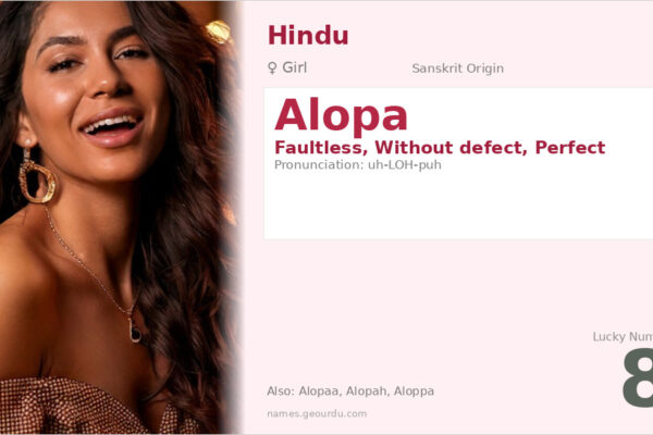Alopa Name Meaning — Sanskrit Origin, Girl Name & Details (2025)