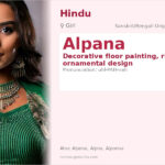 Alpana Name Meaning and Details