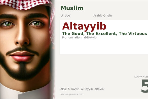 Altayyib Name Meaning — Arabic Origin, Boy’s Name & Islamic Significance (2025)