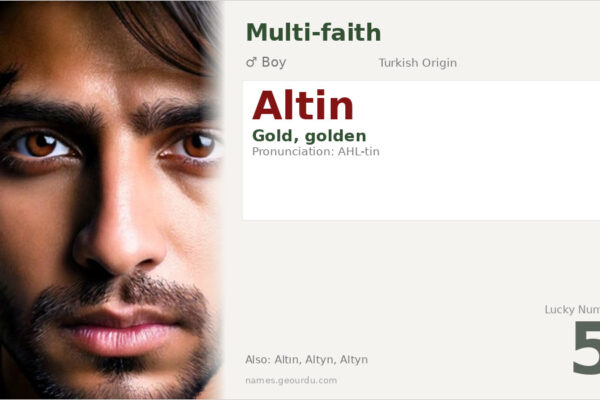 Altin Name Meaning — Origin, Gender & Details (2025)