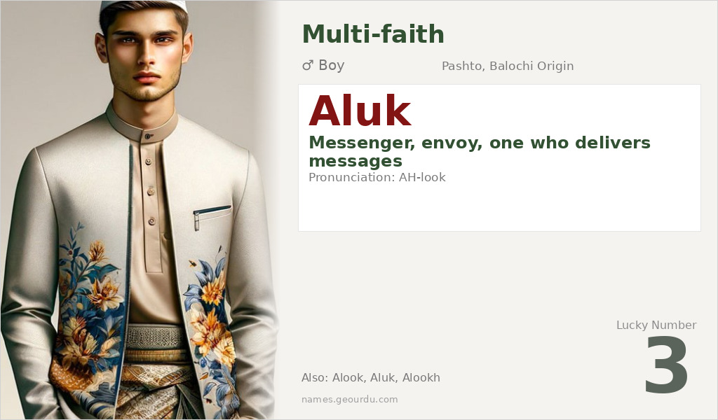 Aluk Name Meaning and Details