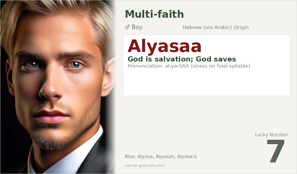 Alyasaa Name Meaning and Details