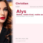 Alys Name Meaning and Details