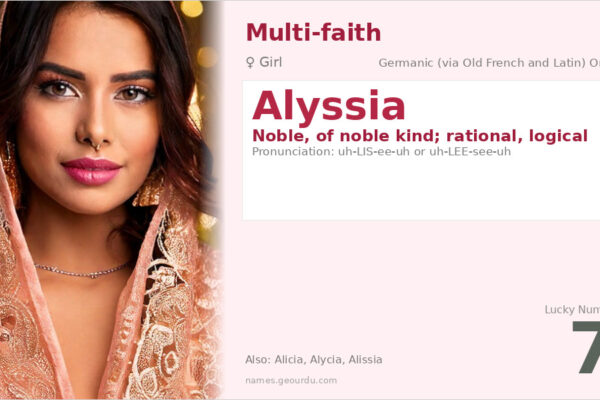 Alyssia Name Meaning — Origin, Gender & Details (2025)