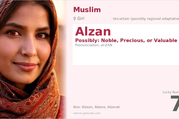 Alzan Name Meaning — Origin, Gender & Details (2025)